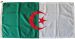 0.5yd 46x23cm Algeria flag (woven MoD fabric printed)